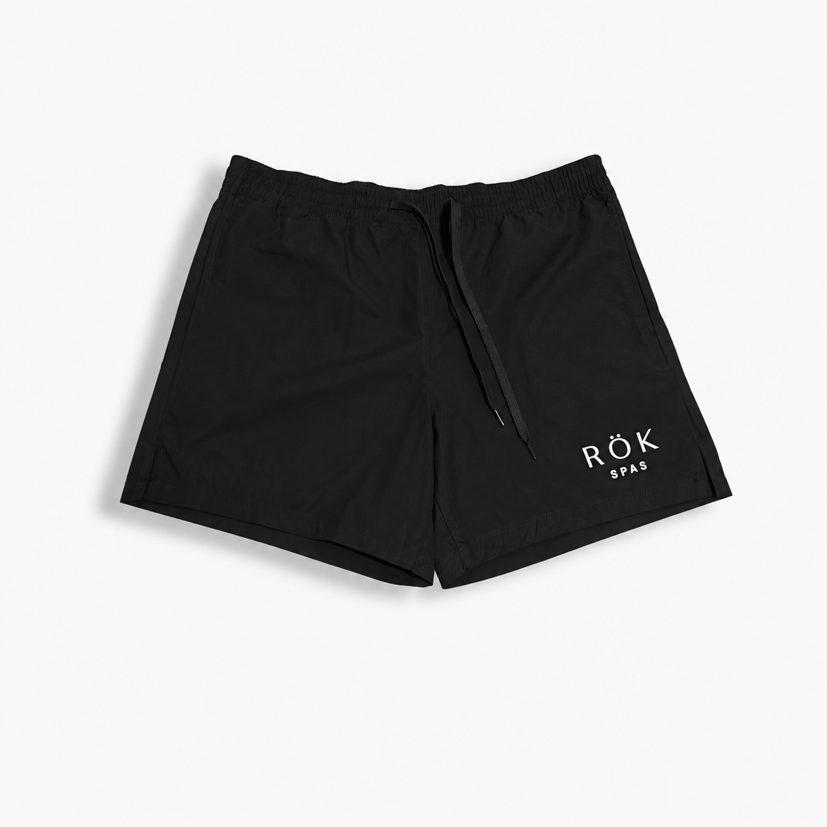 RÖK Spas 100% Cotton Sweat Shorts — Black
